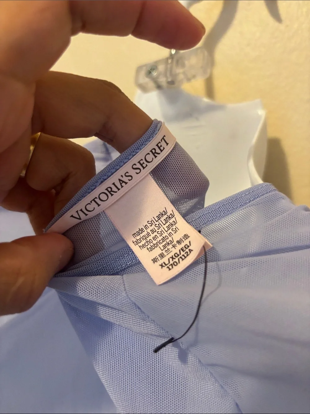 Victoria's Secret Lavender Ruched Short-Sleeve Top